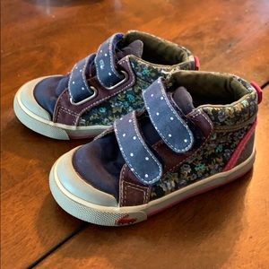 Floral See Kai Run high tops